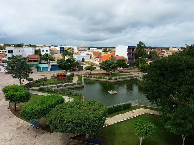 Local da antiga Lagoa da Perdição, hoje Praça Natália do Espírito Santo